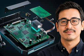 design pcb, schematic and electronic circuits in altium, kicad for reliable prod