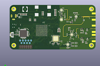 design rf and antenna pcb for wifi, bluetooth, lora, GSM