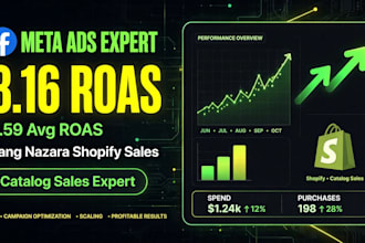 shopify catalog sales expert for high roas scaling