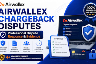 handle airwallex chargeback disputes professionally