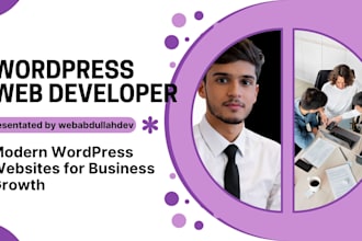 build your affordable website with wordpress and meta developer services