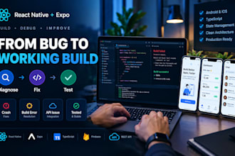 fix react native expo bugs crashes and build errors