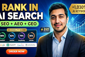 geo seo aeo to boost your ai visibility score in chatgpt and gemini