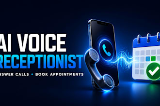 build an ai voice receptionist for calls and appointment booking