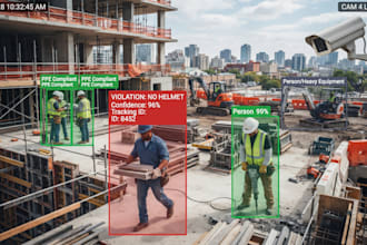 build real time ppe detection and workplace safety monitoring