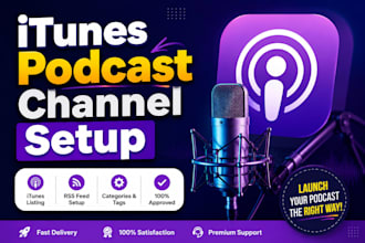 setup your podcast on itunes and optimize your channel