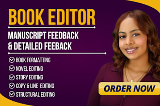 structural edit copy and line edit story, novel proofreading and book formatting