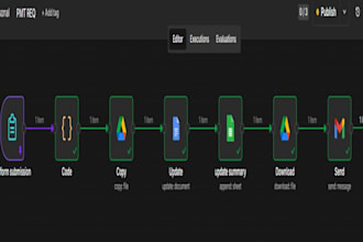 build advanced n8n workflows for finance and accounting automation