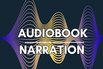 narrate your audiobook with a warm and professional voice