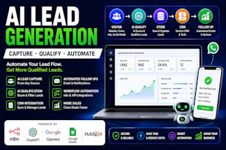 create ai lead generation and lead qualification automation
