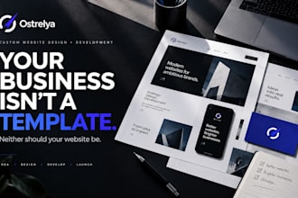 build a custom coded responsive website for your business