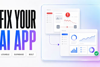 your lovable, supabase, bolt or ai generated app
