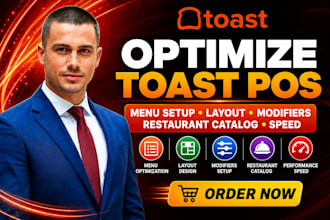 optimize toast pos menu setup layout modifiers restaurant