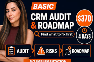 audit and optimize your CRM for better performance