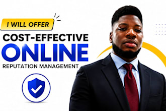 offer cost effective online reputation management services