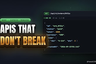 build your rest api backend with node js express and mongodb