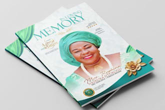 design burial ebook, birthday book, funeral ebook, obituary print PDF booklet