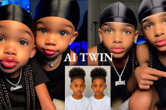 create  ai digital twin, ai influencer for social media content and videos