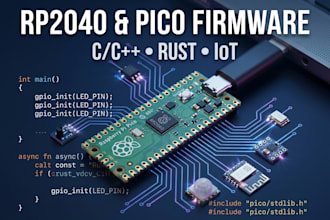 develop rp2040 and raspberry pi pico firmware