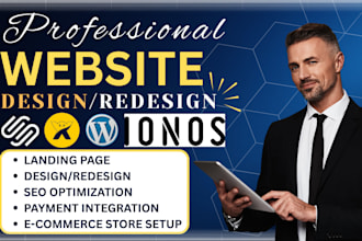 design or redesign ionos website, ionos ecommerce,