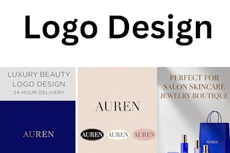 design luxury beauty and cosmetic brand logo