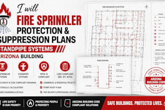 fire sprinkler protection suppression plans standpipe systems arizona building