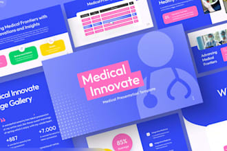 design medical powerpoint presentation for pharma, cme, nursing training slides
