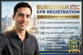 do amazon epr registration compliance for UK, germany, france, spain, poland