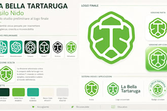 design a bespoke logo and creative brand identity