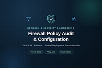 audit and clean up your cisco, palo alto, or fortigate firewall policies