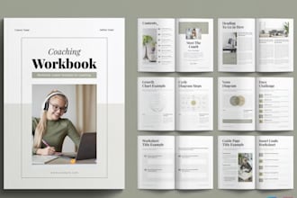 design educational online course ebook, study guide, student workbook, textbook