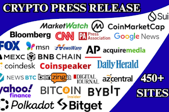 crypto marketing nft blockchain press release, crypto press release distribution