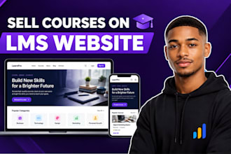 build wordpress learndash elearning website wordpress learndash tutorlms website