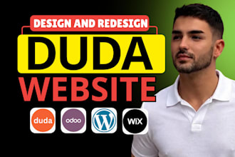 do duda website design,  duda SEO, webflow to duda migration with duda builder