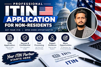 assist and apply itin application w7 form for non us residents