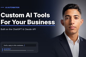 build a custom ai tool for your website using chatgpt or claude API