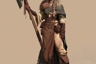 draw your dnd character portrait