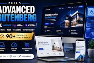 build advanced gutenberg blocks wordpress website using kadence astra spectra