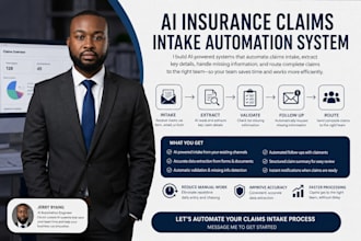 build an ai insurance claims intake agent