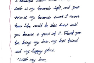 do custom design handwritten letters, notes, and cards