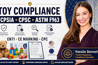 do toy compliance, cpsia, cpsc, astm f963, en71, ce marking and CPC certificate