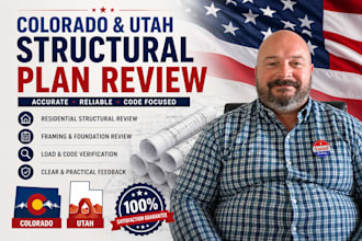 review colorado and utah residential structural plans