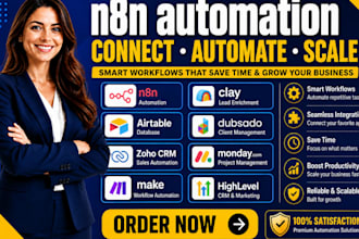 setup automate clay n8n airtable dubsado zoho monday pipedrive hub salesforcecrm