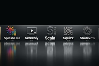 digital signage display design splashtiles screenly ose scala squizz studiopro