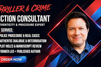 review your crime scene for realism and police procedure