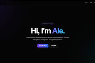 create a simple website
