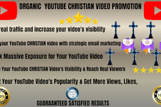do legit christian youtube video promotion using email ads for real engagement