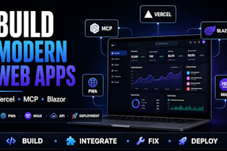 build vercel mcp blazor pwa and maui web apps