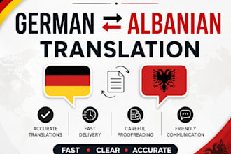 translate german to albanian and albanian to german