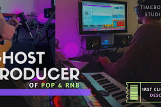 be your pop and rnb ghost producer for label ready tracks